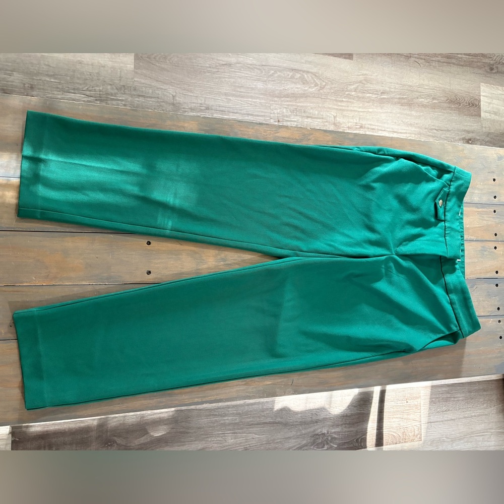 Loft The Riviera Slim Green pants size 4